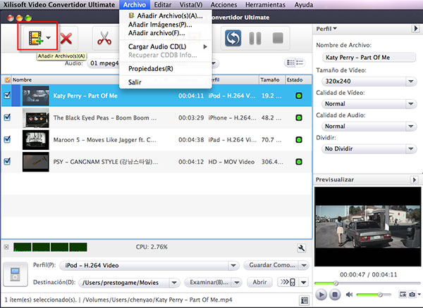 Xilisoft Convertisseur Video pour Mac